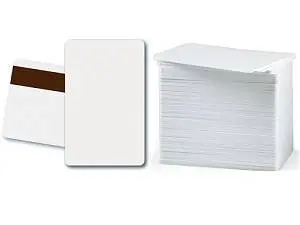 Fargo 81750 CR80.30 Tarjetas de PVC con Banda Magnética de Baja Coercitividad - Cant. 500