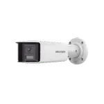 [Nexus:syscom] 1 - [FlexVu] [PROTECCIÓN ACTIVA] Bala IP 4 Megapixel / 2 Lentes de Lente 2.8 mm (Imagen Panorámica 180°) / 40 mts IR / Exterior IP67 / Luz Intermitente y Alerta de Audio / Audio Bidireccional / ACUSENSE / WDR 120 dB / Micro SD DS-2CD2T46G2P-ISU/SL(C) imagen 1
