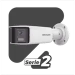 [Nexus:syscom] 2 - [FlexVu] [PROTECCIÓN ACTIVA] Bala IP 4 Megapixel / 2 Lentes de Lente 2.8 mm (Imagen Panorámica 180°) / 40 mts IR / Exterior IP67 / Luz Intermitente y Alerta de Audio / Audio Bidireccional / ACUSENSE / WDR 120 dB / Micro SD DS-2CD2T46G2P-ISU/SL(C) imagen 2
