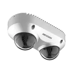 [Nexus:syscom] 1 - PanoVu Series / Lente Dual de 4 Megapixel / 2 Lentes Fijos de 2.8 mm / Recomendado para Pasillos o Esquinas / IP67 / IK10 / PoE / WDR 120 dB / 10 mts IR / Entrada y Salida de Audio y Alarma / MicroSD DS-2CD6D42G0-IS imagen 1