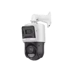 [Nexus:syscom] 1 - [TandemVu] Domo PTZ IP 4 Megapixel + Cámara Fija 4 Megapixel / 15X Zoom / 100 mts IR + 30 mts Luz Blanca / IP67 / ACUSENSE / PoE+ / 2 Micrófonos Integrados y Bocina / Alerta Audible y Luz Estroboscopica / Alarmas I/O / DARKFIGHTER / Micro SD DS-2SE4C415MWG-E/14(F0) imagen 1
