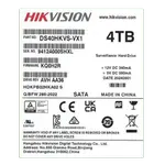 [Nexus:syscom] 1 - Disco Duro Enterprise 3.5" 4 TB / Hikvision / 7200 RPM / SATA / Alto Rendimiento / Recomendado para NVRs HIKVISION DS40HKVS-VX1 imagen 1