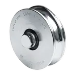[Nexus:syscom] 1 - Rueda de 10 cm SIN Soporte / Soporta hasta 425 kg / Canal Tipo "U" 1150-5040-001 imagen 1