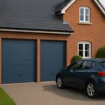 [Nexus:syscom] 2 - Puerta D / Garage D / Alta Calidad / Linea Central / Color GRIS /  acabdo DELUXE / 12X8 pies / AISLADA / Estilo Americana. APDOOR-128L imagen 2