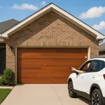 [Nexus:syscom] 2 - Puerta de Garage de Alta Calidad / Estilo Americano / Acabado Laminado PREMIUM / Color Madera Clara / 18x7 Pies. APDOOR-187GF imagen 2