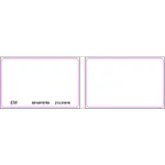 [Nexus:syscom] 1 - Tarjeta de Proximidad PROX EM 125 Khz / Imprimible Ambos Lados / PVC Blanco / Control de Acceso Hikvision DS-K7M101-E1 imagen 1