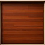 [Nexus:syscom] 1 - Puerta de Garage de Alta Calidad / Estilo Americano / Acabado Laminado PREMIUM / Color Madera Clara / 20x9 Pies. APDOOR-209GF imagen 1
