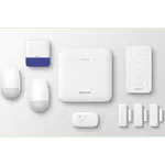 [Nexus:syscom] 2 - (AX PRO) KIT de Alarma AX PRO / Incluye: 1 Hub con batería de respaldo/ 2 Sensores PIR / 3 Contactos Magnéticos mini / 1 Control Remoto / 1 Sirena Inalambrica Exterior /1 Teclado Inalámbrico / WiFi / Compatible con Hik-Connect P2P DS-PWA48-FULL-K imagen 2