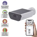 [Nexus:syscom] 1 - Camara de Bateria con Panel Solar Integrado / 4K Resolucion / WI-FI 6 / Vision Nocturna / Detección Humana y de Vehiculos / Batería de 10400 MAH / IP65 CS-CB5-4K imagen 1
