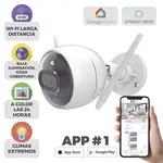 [Nexus:syscom] 2 - Bala IP 2 Megapíxel / Wi-Fi  / Doble Lente / COLORES EN OSCURIDAD / Deteccion de Personas o Vehículos  / Cruce de Línea / Intrusión a un área / Audio de dos vías / Luz Estroboscópica / Sirena / MicroSD C3X imagen 2