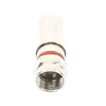 [Nexus:syscom] 2 - Conector F Macho de Compresión, Metálico para cable RG-6, Cuerpo de Bronce Niquelado. TT-CON-510-RG6 imagen 2