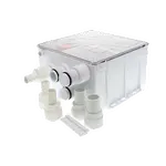 [Nexus:syscom] 1 - Sistema de desagüe para duchas con bomba de achique de 800 galones por hora a 12 Volts de corriente directa e interruptor de flotación 98B imagen 1