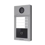 [Nexus:syscom] 4 - Videoportero IP 2 Megapixel / Llamada y Apertura Remota desde App Hik-Connect (Requiere monitor )/ PoE / Exterior IP65 + Antivandalico IK08 / 4 Departamento / Apertura con Tarjeta / Soporta 2 Puertas y hasta 6 Monitores DS-KV8413-WME1(C) imagen 4