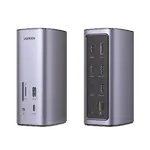 [Nexus:syscom] 1 - HUB USB-C (Docking Revodok Pro) 12 en 1 | 2 USB-A 3.0 | 1 USB-C PD Carga 100W | 1 USB-A 3.1 | 1 USB-C 3.1 | HDMI 4K | HDMI 8K Ultra HD | Display Port 4K | RJ45 (Gigabit) | Lector Tarjeta SD + Micro SD (TF) | Jack Audio 3.5mm. 90325 imagen 1
