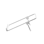 [Nexus:syscom] 3 - Soporte para Laptop / Plegable / Ajustable de 87 a 131 mm / Amplia compatibilidad 11''-16'' / Capacidad de carga 20 KG / Antideslizante /  Ultra Ligero / Metal / ABS / Silicona / Color Plata 80348 imagen 3
