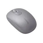 [Nexus:syscom] 1 - Mouse Inalámbrico 2.4G 800/1200/1600/2400 DPI | Función de 3 botones | Alcance 10m | Silencioso |  Ergonómico | Anti-caída y Anti-interferencias | Batería Alcalina AA incluida  | Color Grey. 90669 imagen 1