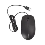 [Nexus:syscom] 2 - Mouse Óptico USB | Cable USB de 1.5 metros | 3 Botones | 1200DPI | Diseño Ergonómico | Silencioso | Color Negro | Windows / MacOS / Linux / Chrome y otros | También Compatible con  DVR / NVR. 90789 imagen 2