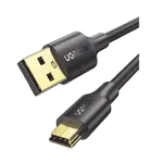 [Nexus:syscom] 1 - Cable USB-A 2.0 a Mini USB | 1m | Cable de Datos y Alimentación | 480Mps | Chip Inteligente | PVC | Para Discos Duros HDD o SSD, Go-Pro Hero, Mando de PS3, Cámaras Digitales, Reproductores MP3, MP4, etc. 10355 imagen 1