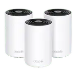 [Nexus:syscom] 1 - Router Inalámbrico MESH Interior para Hogar / Doble Banda Wi-Fi 6E AX5400 Mbps / 3 Puerto Gigabit WAN/LAN / 4 Antenas Internas / Administración Mediante la App Deco (iOS, Android) / Protección HomeShield DECO-XE75PRO-3PACK imagen 1