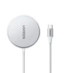 [Nexus:syscom] 1 - Cargador Inalámbrico Magnético 15W / Protocolo Qi 2 / USB-C 9V 2.2A / Eficiencia 83% / Protección Multinivel / Material PC+ABS+Aleación Aluminio / Cable 1.5m 35565 imagen 1