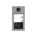 [Nexus:syscom] 1 - Videoportero IP (IP65 + IK08) con Llamada y apertura desde APP Hik-Connect / Soporta 2 Departamentos / PoE Estandar  / Interfaz WEB para configuración / 2 puertas DS-KV8213-WME1(B) imagen 1