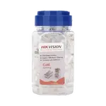 [Nexus:syscom] 1 - Bote con 100 Piezas de Plug Modular RJ45 / Cat 6 / Chapado en Oro a 30 Micras / Sin Blindaje / Fácil Instalación / Uso Interior / Soporta Norma TIA-568B / Cumple con RoHS 2.0 DS-1M6UA-30U imagen 1