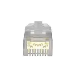 [Nexus:syscom] 2 - Plug RJ45 Cat6A, Para Cable UTP de Calibre 26 AWG, Chapado en Oro de 50 Micras, Paquete de 100 Piezas SP6X88SD-C imagen 2