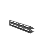 [Nexus:syscom] 1 - Panel de Parcheo de Impacto (110) UTP de 48 Puertos Cat6, 19 Pulgadas (48.26 cm), 2U, con Barra para Organizar Cable LP-PP-608 imagen 1