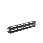 [Nexus:syscom] 2 - Panel de Parcheo de Impacto (110) UTP de 48 Puertos Cat6, 19 Pulgadas (48.26 cm), 2U, con Barra para Organizar Cable LP-PP-608 imagen 2