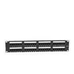 [Nexus:syscom] 3 - Panel de Parcheo de Impacto (110) UTP de 48 Puertos Cat6, 19 Pulgadas (48.26 cm), 2U, con Barra para Organizar Cable LP-PP-608 imagen 3