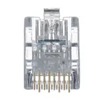 [Nexus:syscom] 2 - Plug RJ45 Cat5e, Para Cable UTP de Calibres 24-26 AWG, Chapado en Oro de 50 Micras, Paquete de 100 Piezas MP588-C imagen 2