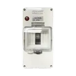 [Nexus:syscom] 1 - Gabinete Plástico para Exterior IP66 para Riel Din F56CB4N imagen 1