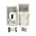 [Nexus:syscom] 2 - Gabinete Plástico para Exterior IP66 para Riel Din F56CB4N imagen 2