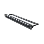 [Nexus:syscom] 3 - Panel de Parcheo de Impacto (110) UTP de 24 Puertos Cat6A, 19 Pulgadas (48.26 cm), con Barra para Organizar Cables y Espacio para Etiqueta LP-PP-605A imagen 3