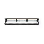 [Nexus:syscom] 4 - Panel de Parcheo de Impacto (110) UTP de 24 Puertos Cat6A, 19 Pulgadas (48.26 cm), con Barra para Organizar Cables y Espacio para Etiqueta LP-PP-605A imagen 4
