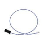 [Nexus:syscom] 1 - Cable de Conexión en Campo Jack a Plug RJ45, Categoría 6A, CMP (Plenum), 1 Metro (3.28 Pies), Color Azul FC-ICCP1MBU imagen 1