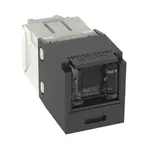 [Nexus:syscom] 3 - Conector Jack RJ45 Estilo TG con Ventana, Mini-Com, Categoría 6, de 8 Posiciones y 8 Cables, Color Negro CJH688TGBL imagen 3