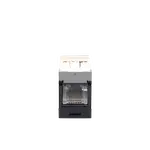 [Nexus:syscom] 4 - Conector Jack RJ45 Estilo TG con Ventana, Mini-Com, Categoría 6, de 8 Posiciones y 8 Cables, Color Negro CJH688TGBL imagen 4