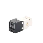 [Nexus:syscom] 5 - Conector Jack RJ45 Estilo TG con Ventana, Mini-Com, Categoría 6, de 8 Posiciones y 8 Cables, Color Negro CJH688TGBL imagen 5