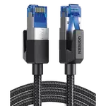 [Nexus:syscom] 1 - Cable Ethernet Cat8 CLASS F/FTP Redondo con Malla de Nylon 2 Metros (6.56 Pies) 80431 imagen 1