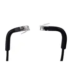 [Nexus:syscom] 3 - Mini Patch Cord Cat6 Ultra Slim 0.5 Metros (1.64 Pies) Negro ? Ahorra Espacio sin Organizadores, con Bota Flexible LP-PSLIM-05BK imagen 3