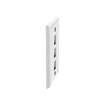 [Nexus:syscom] 4 - Placa de Pared Vertical, Salida Para 3 Puertos Keystone, Color Blanco NK3FNWH imagen 4