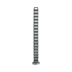[Nexus:syscom] 1 - Organizador de Cables Vertical Articulado, Ideal para Llevar los Cables del Piso a Mesa o a la Cubierta del Escritorio de Manera Segura ORG-VERT imagen 1
