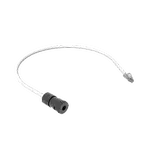 [Nexus:syscom] 1 - Cable de Conexión en Campo Jack a Plug RJ45, Categoría 6A, CMP (Plenum), 0.5 Metros (1.64 Pies), Color Blanco FC-ICCP0.5MWH imagen 1