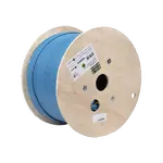 [Nexus:syscom] 1 - Bobina de Cable Blindado F/UTP de 4 Pares, Z-MAX, Cat6A, Soporte de Aplicaciones 10GBase-T, CMR (Riser), Color Azul, 305 Metros (1000 Pies) 9A6R4-A5 imagen 1