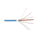 [Nexus:syscom] 2 - Bobina de Cable Blindado F/UTP de 4 Pares, Z-MAX, Cat6A, Soporte de Aplicaciones 10GBase-T, CMR (Riser), Color Azul, 305 Metros (1000 Pies) 9A6R4-A5 imagen 2