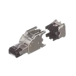 [Nexus:syscom] 4 - Plug RJ45 Blindado, Instalación Recta, Terminación en Campo Certificable, Compatible con Cat5e, Cat6 y Cat6A, Color Plata, Paquete de 10 Piezas FPS6X88MTG-X imagen 4