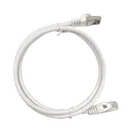 [Nexus:syscom] 1 - Patch Cord Cat6A 10G Blindado 0.5 Metros (1.64 Pies) Blanco LP-STP6A050WH imagen 1
