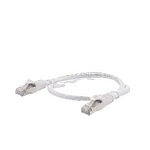 [Nexus:syscom] 4 - Patch Cord Cat6A 10G Blindado 0.5 Metros (1.64 Pies) Blanco LP-STP6A050WH imagen 4