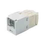 [Nexus:syscom] 1 - Conector Jack RJ45 Estilo TG con Ventana, Mini-Com, Categoría 6, de 8 Posiciones y 8 Cables, Color Blanco CJH688TGWH imagen 1